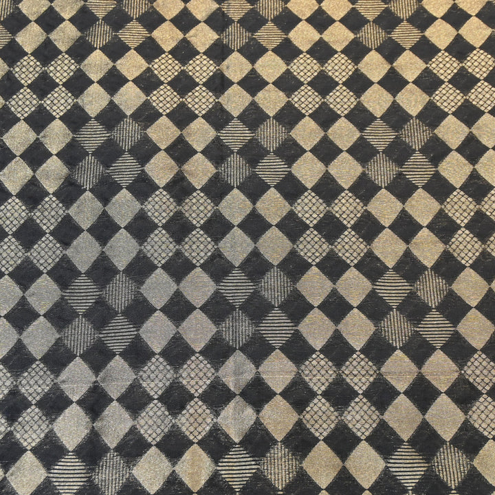 Antique Single Zari Brocade Fabric 44" – Premium Designer Fabric HAR01-6