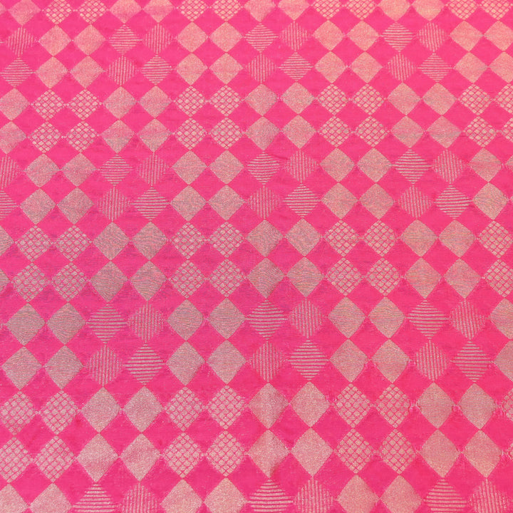 Antique Single Zari Brocade Fabric 44" – Premium Designer Fabric HAR01-9