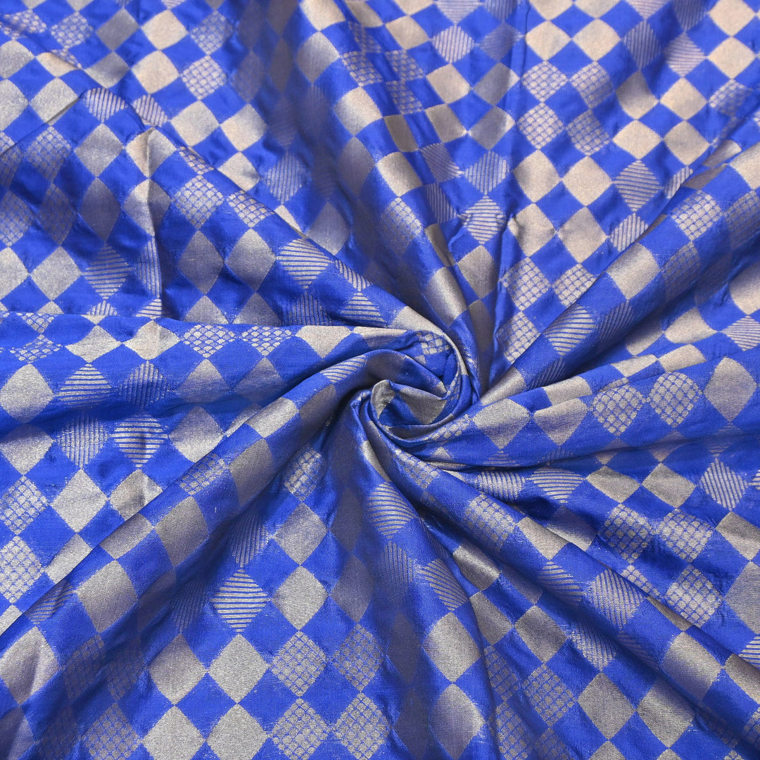 Antique Single Zari Brocade Fabric 44" – Premium Designer Fabric HAR01-10