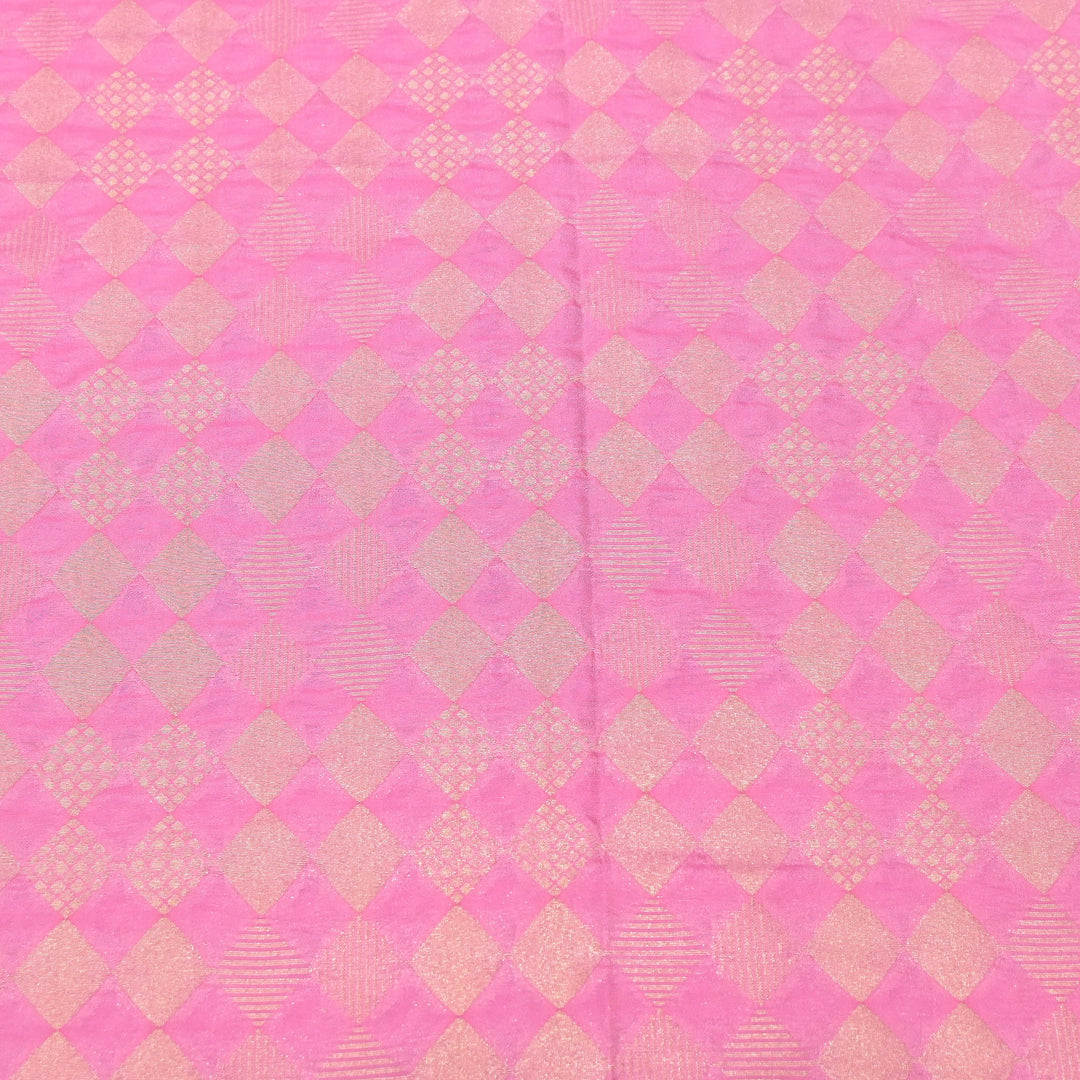 Antique Single Zari Brocade Fabric 44" – Premium Designer Fabric HAR01-11