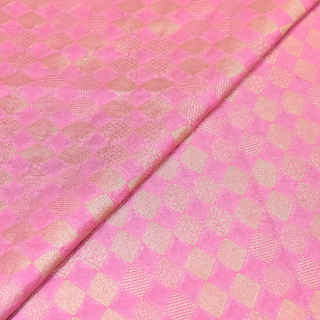 Antique Single Zari Brocade Fabric 44" – Premium Designer Fabric HAR01-11