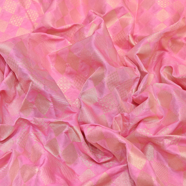 Antique Single Zari Brocade Fabric 44" – Premium Designer Fabric HAR01-11