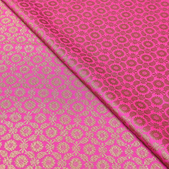 Banarasi Brocade Antique Zari Designer Fabric – Traditional Woven Fabric - ANT230-A