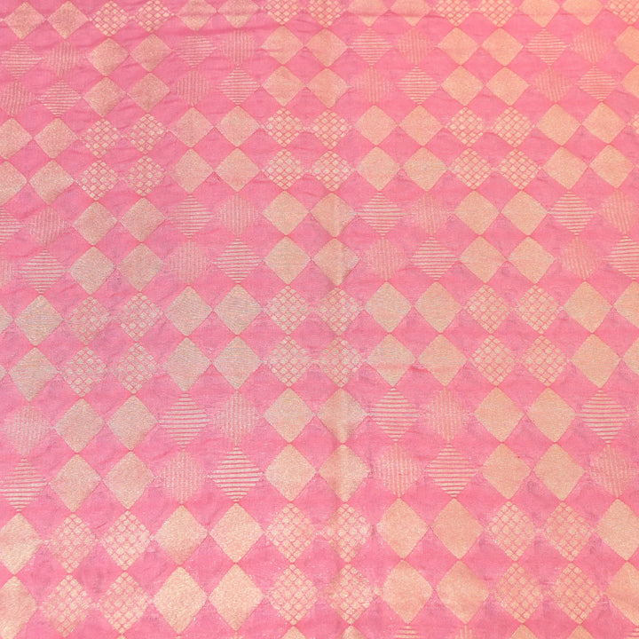 Antique Single Zari Brocade Fabric 44" – Premium Designer Fabric HAR01-4