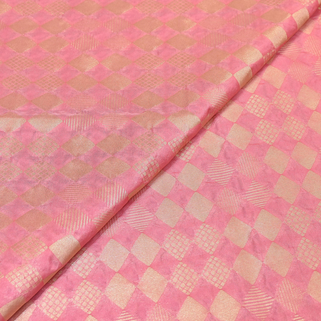 Antique Single Zari Brocade Fabric 44" – Premium Designer Fabric HAR01-4