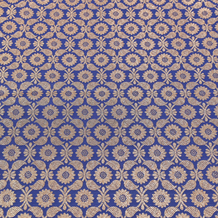 Banarasi Brocade Antique Zari Designer Fabric – Traditional Woven Fabric - ANT230-F