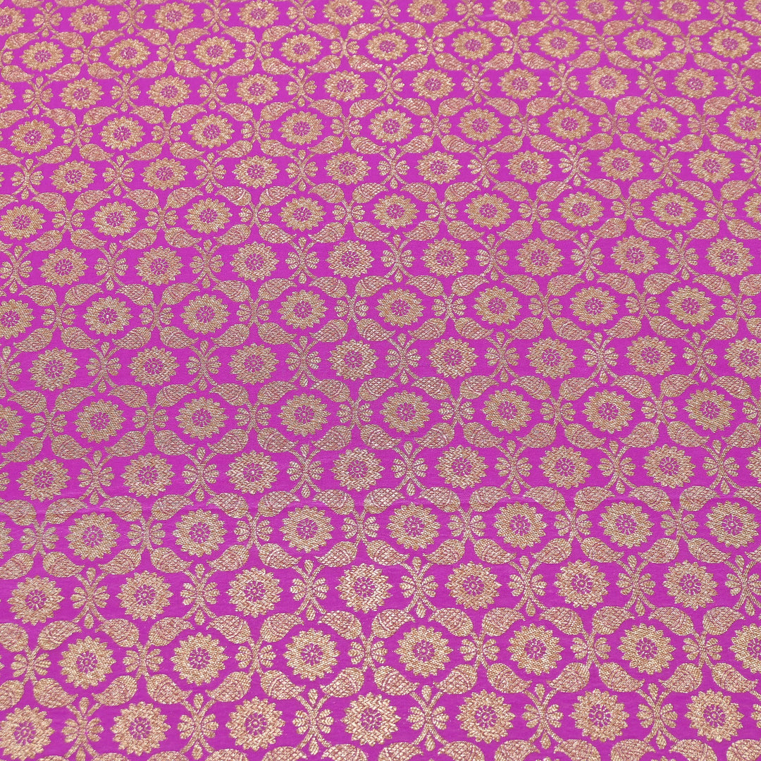 Banarasi Brocade Antique Zari Designer Fabric – Traditional Woven Fabric - ANT230-H