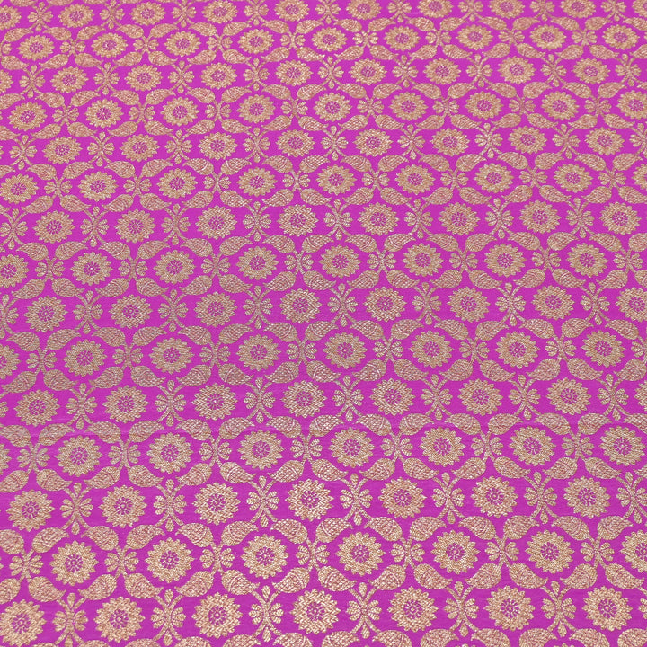 Banarasi Brocade Antique Zari Designer Fabric – Traditional Woven Fabric - ANT230-H