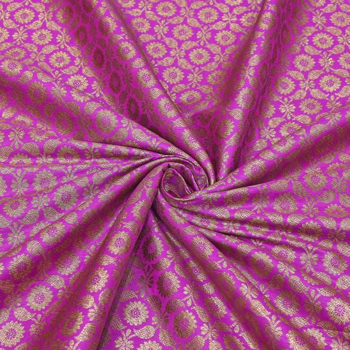 Banarasi Brocade Antique Zari Designer Fabric – Traditional Woven Fabric - ANT230-H