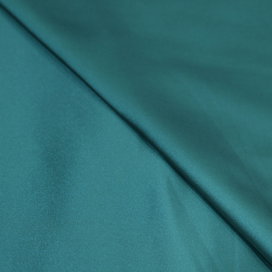 Aqua Blue Armani Satin Fabrics