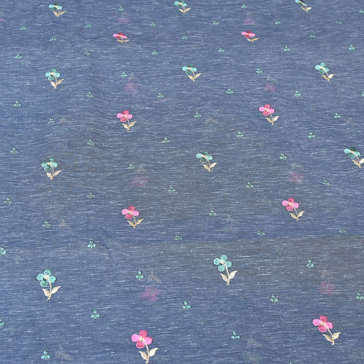 Cotton Linen Thread Embroidery Fabric 44" – Soft Breathable Designer Fabric RS0225-9A