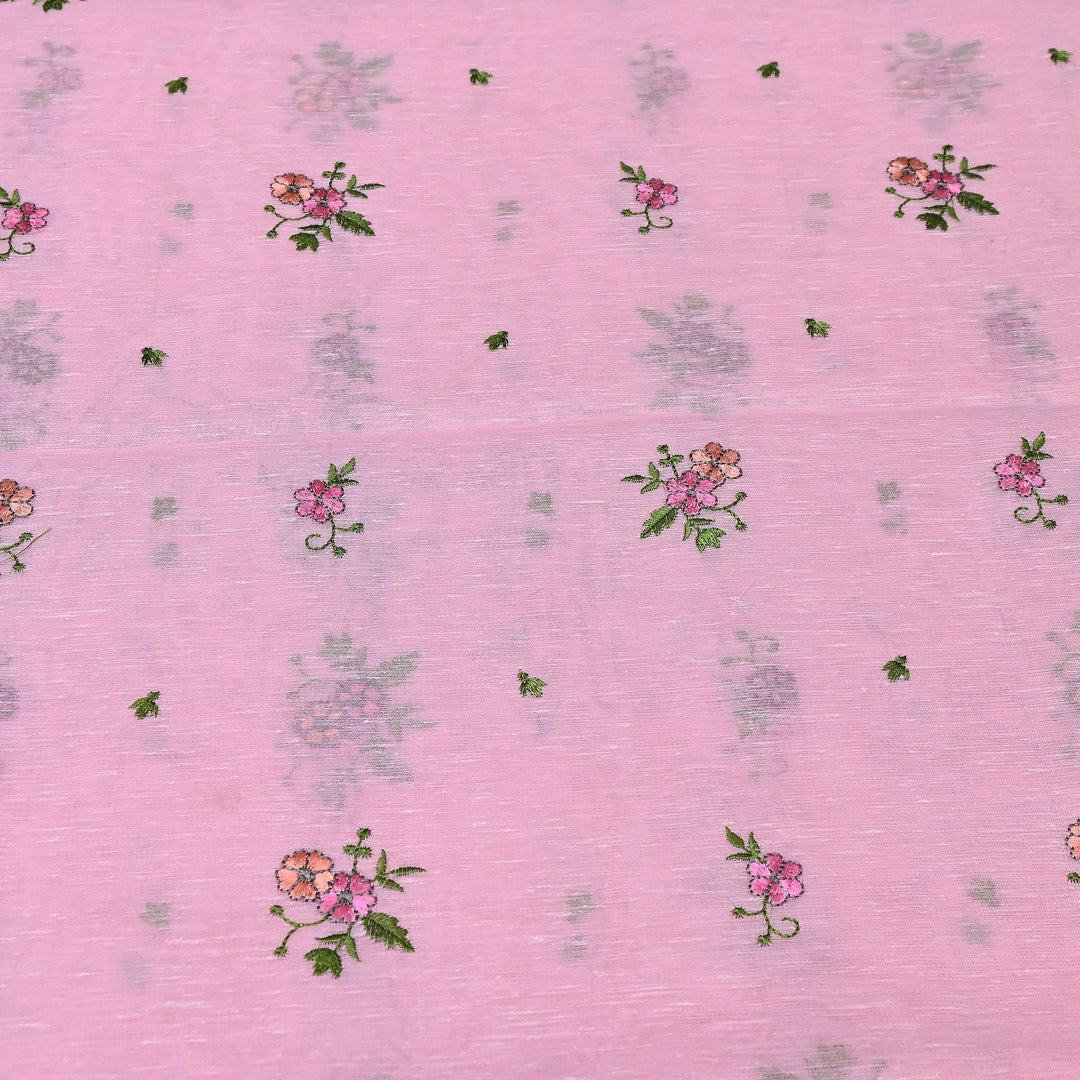 Cotton Linen Thread Embroidery Fabric 44" – Soft Breathable Designer Fabric RS0225-2A