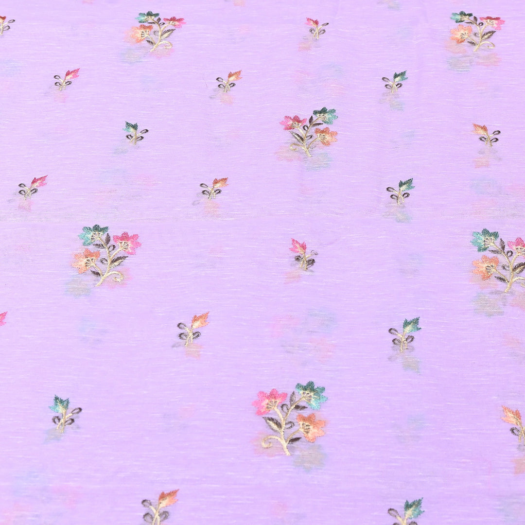 Cotton Linen Thread Embroidery Fabric 44" – Soft Breathable Designer Fabric RS0225-7A