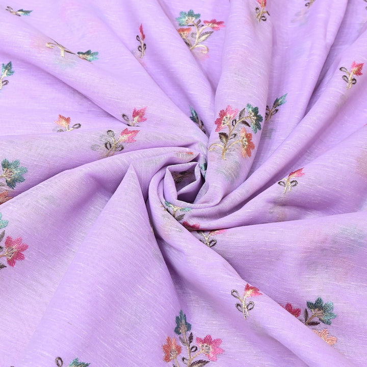 Cotton Linen Thread Embroidery Fabric 44" – Soft Breathable Designer Fabric RS0225-7A