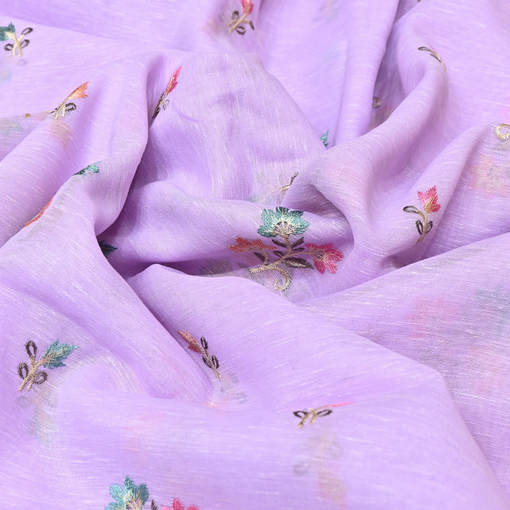 Cotton Linen Thread Embroidery Fabric 44" – Soft Breathable Designer Fabric RS0225-7A
