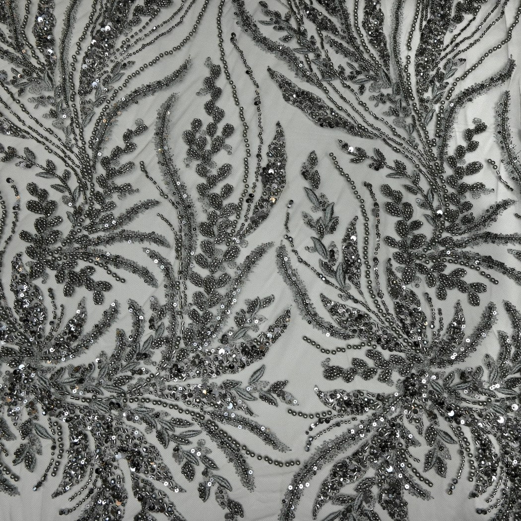 Beautiful Imported Net Cut Dana & Sequins Embroidery Fabrics
