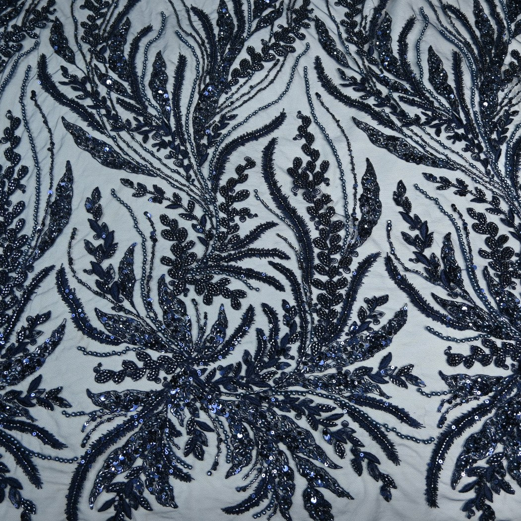Beautiful Imported Net Cut Dana & Sequins Embroidery Fabrics
