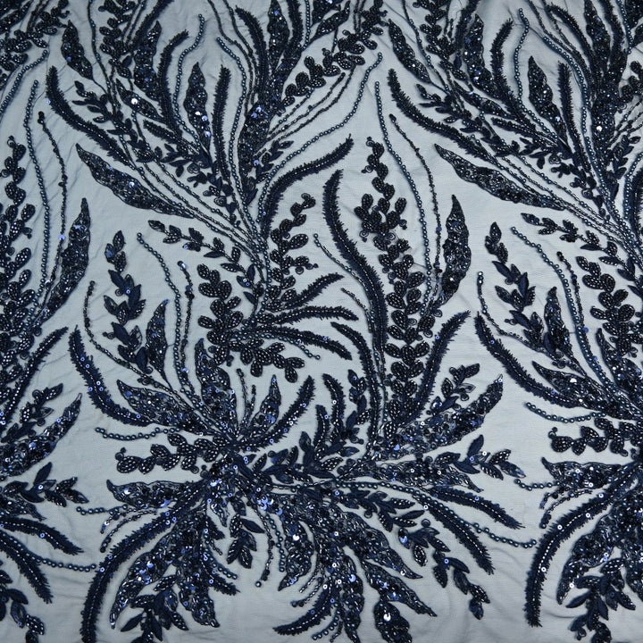 Beautiful Imported Net Cut Dana & Sequins Embroidery Fabrics