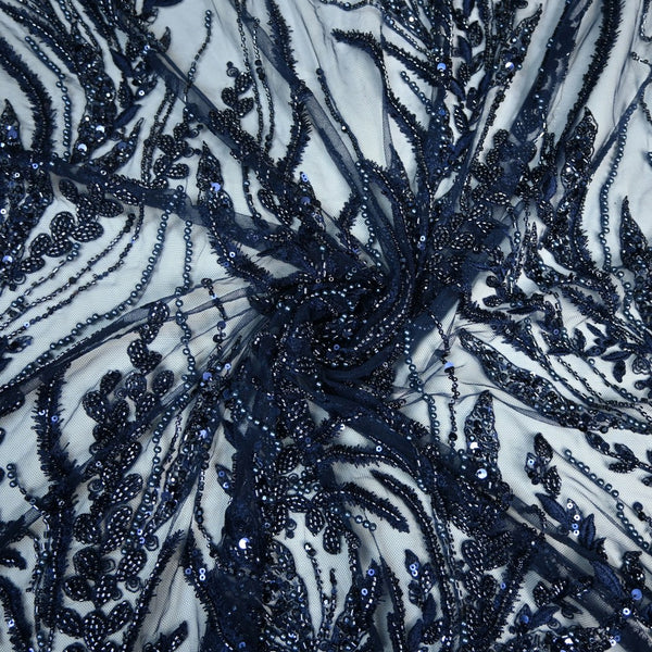 Beautiful Imported Net Cut Dana & Sequins Embroidery Fabrics