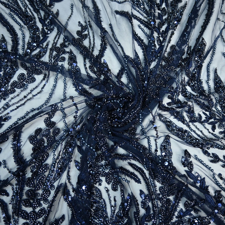 Beautiful Imported Net Cut Dana & Sequins Embroidery Fabrics