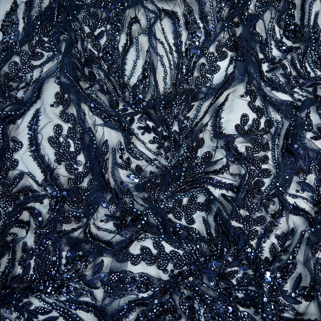 Beautiful Imported Net Cut Dana & Sequins Embroidery Fabrics