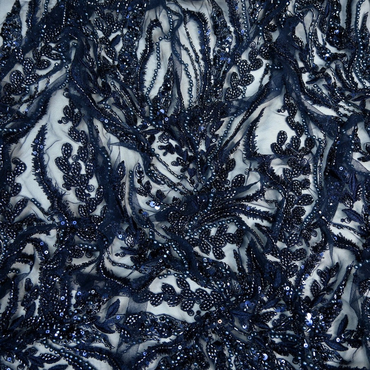 Beautiful Imported Net Cut Dana & Sequins Embroidery Fabrics
