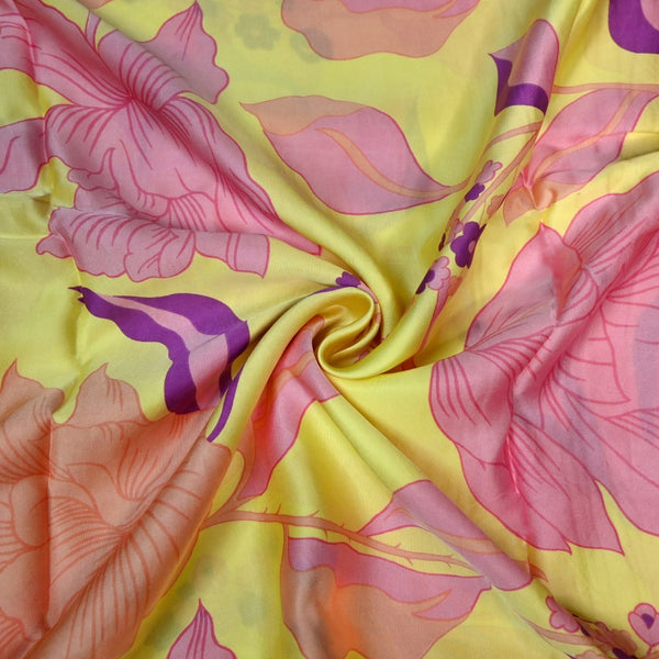 Modal Silk Digital Print Fabric