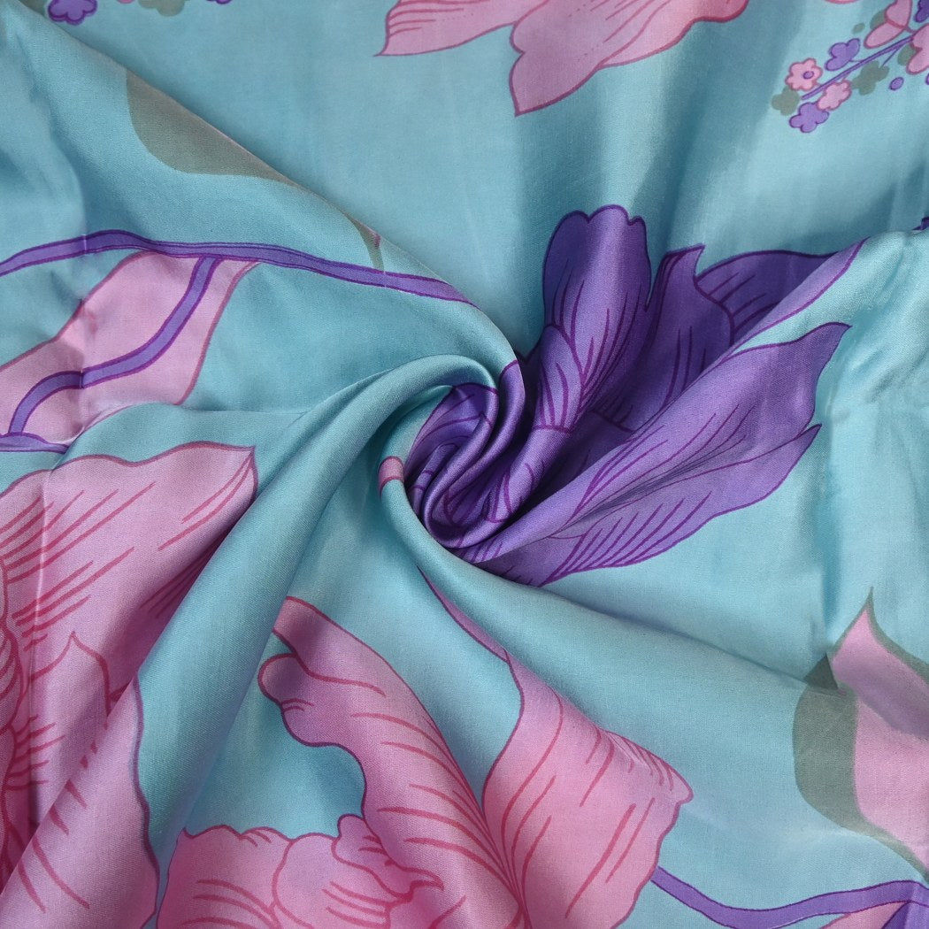Modal Silk Digital Print Fabric