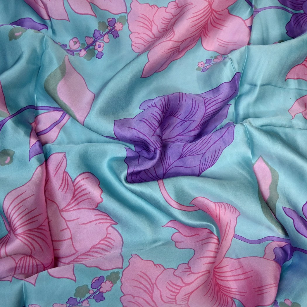 Modal Silk Digital Print Fabric