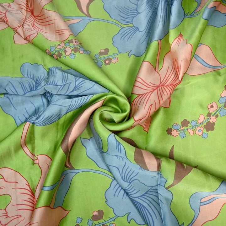 Modal Silk Digital Print Fabric