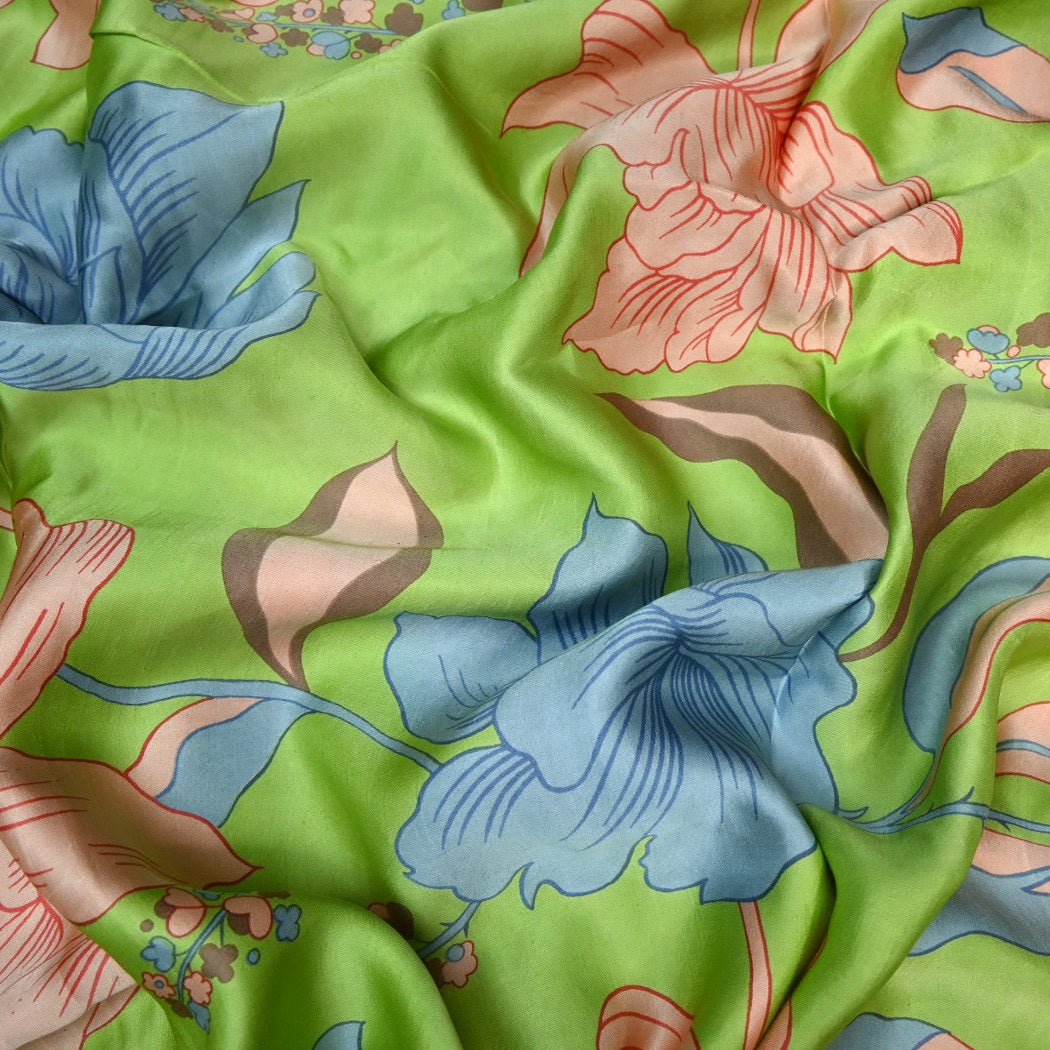 Modal Silk Digital Print Fabric