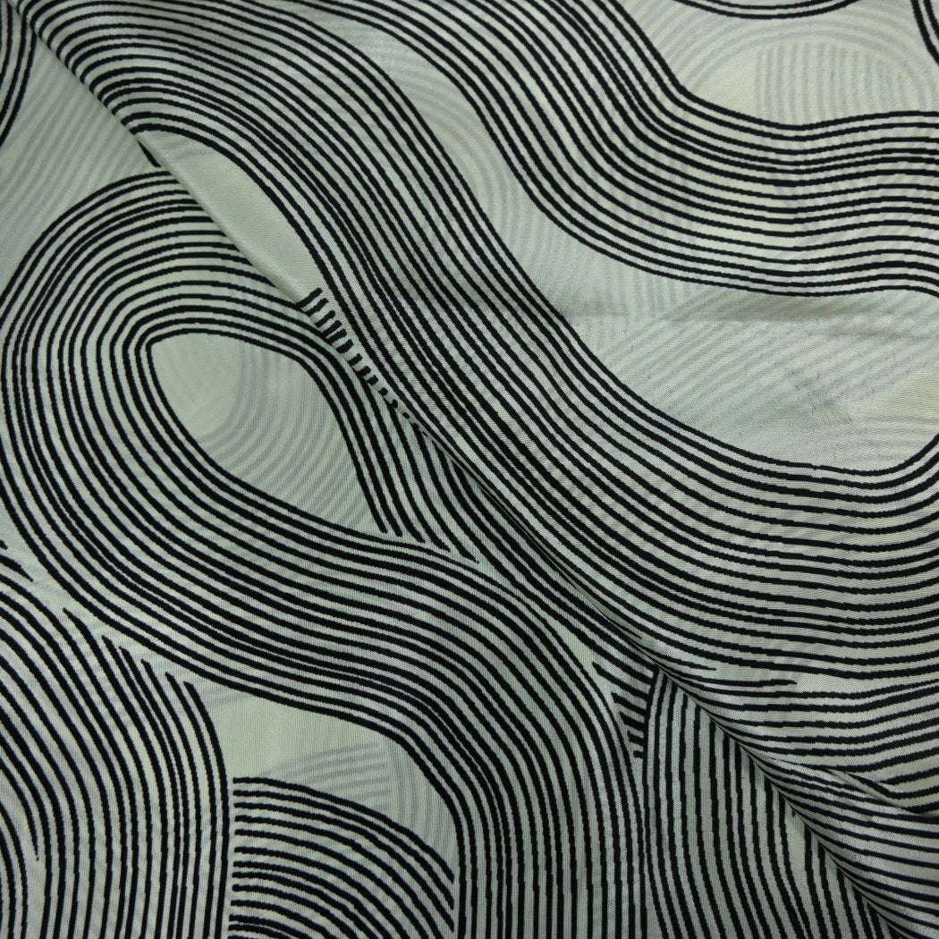 Natural Crepe Digital Print Fabrics