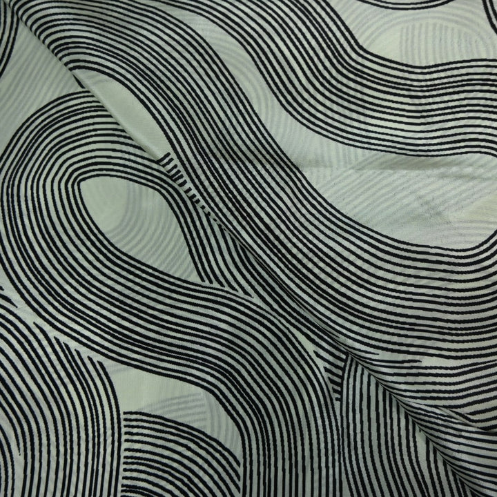 Natural Crepe Digital Print Fabrics
