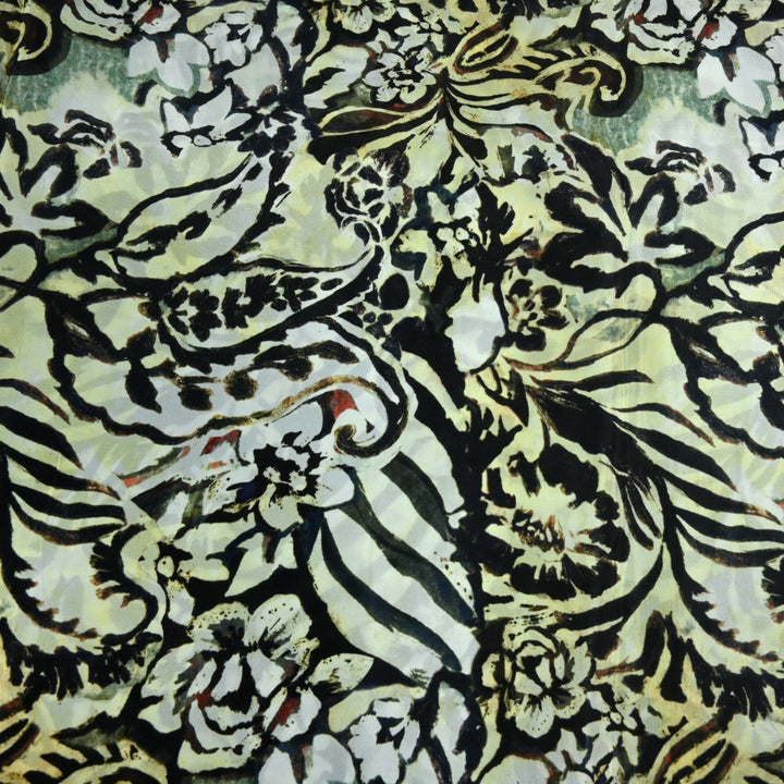 Natural Crepe Digital Print Fabrics