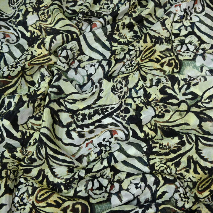 Natural Crepe Digital Print Fabrics