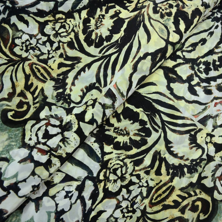 Natural Crepe Digital Print Fabrics