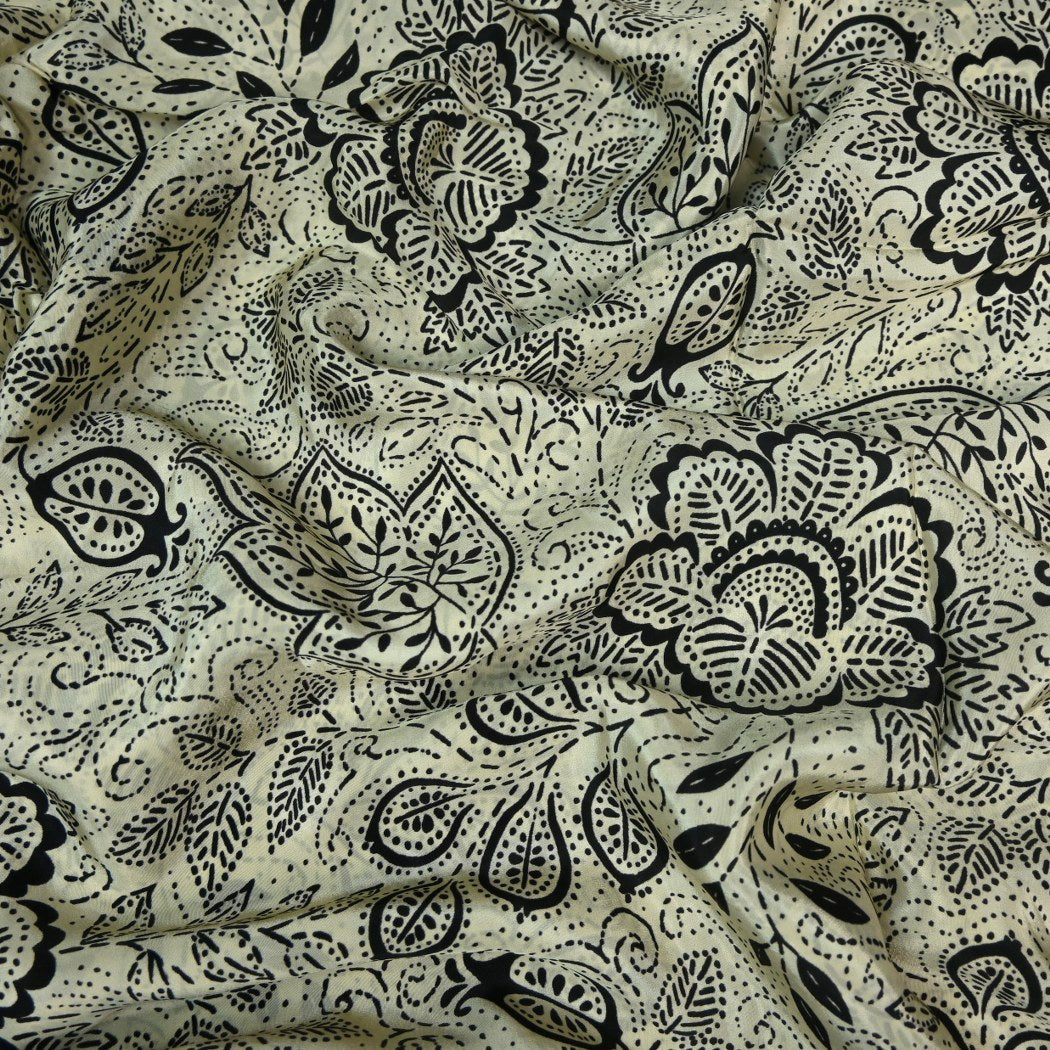 Natural Crepe Digital Print Fabrics