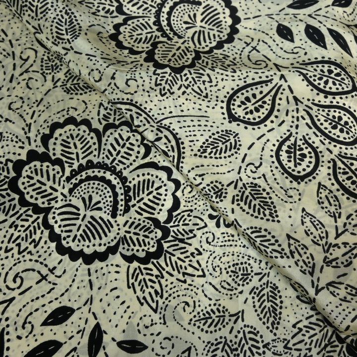 Natural Crepe Digital Print Fabrics