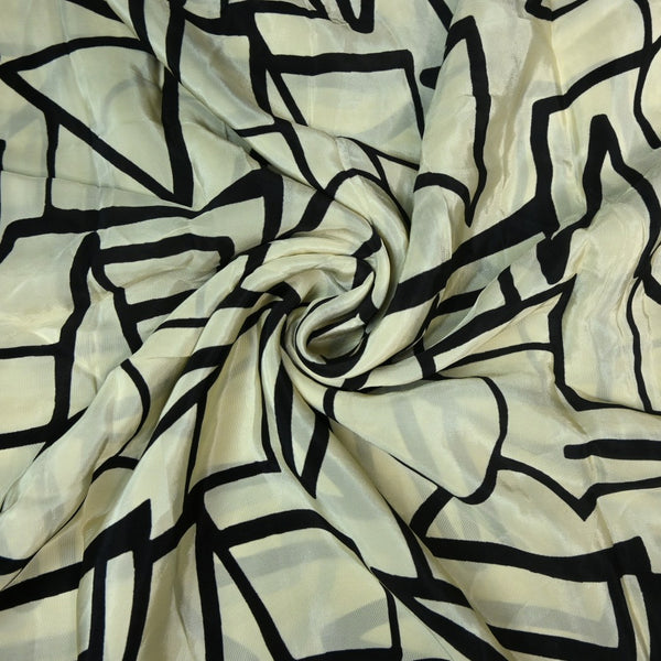 Natural Crepe Digital Print Fabrics
