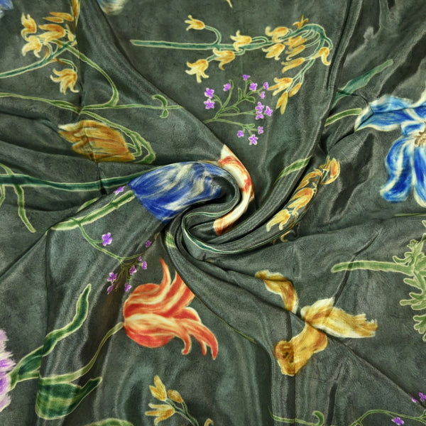 Natural Crepe Digital Print Fabrics