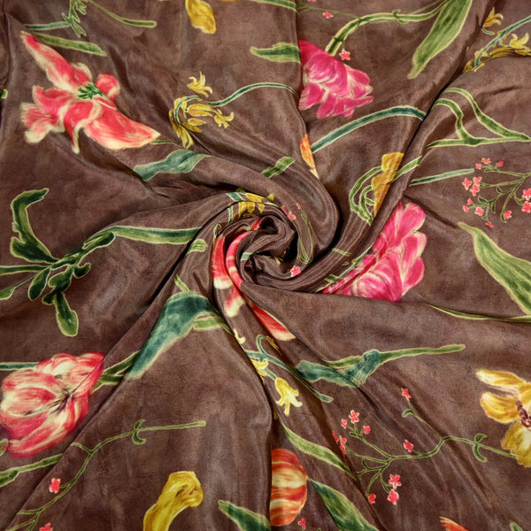 Natural Crepe Digital Print Fabrics