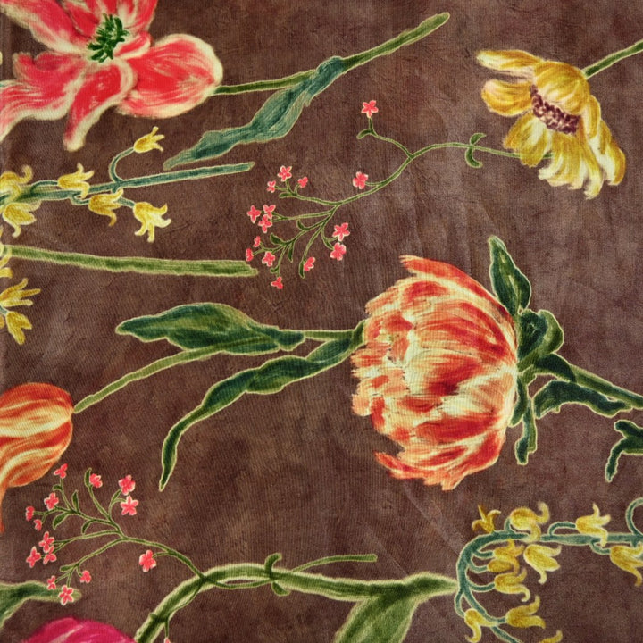 Natural Crepe Digital Print Fabrics