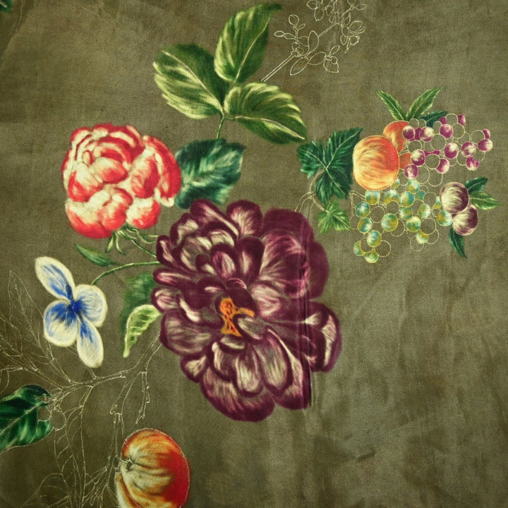 Natural Crepe Digital Print Fabrics