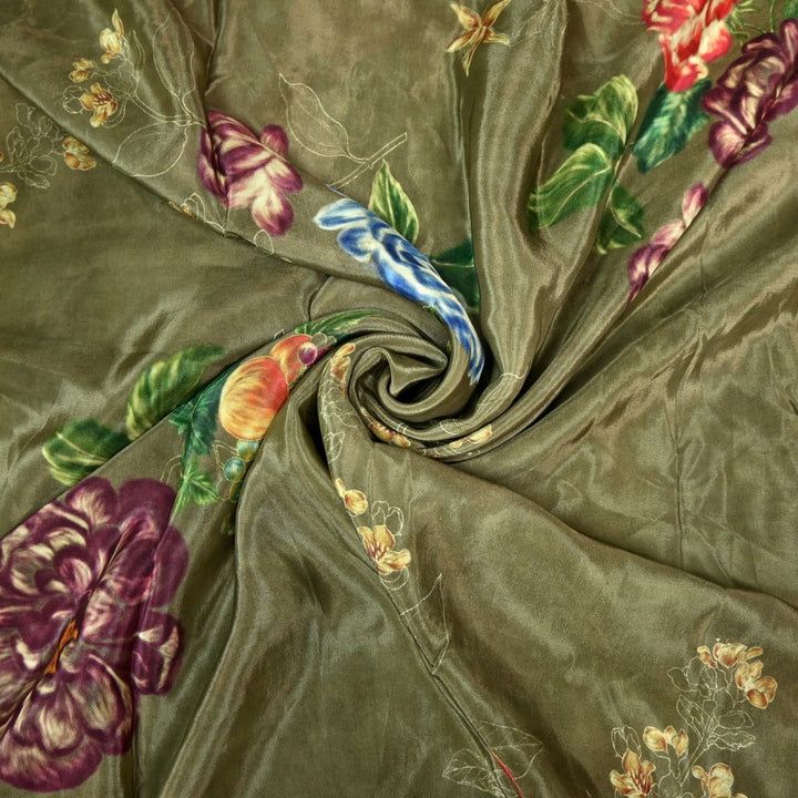 Natural Crepe Digital Print Fabrics