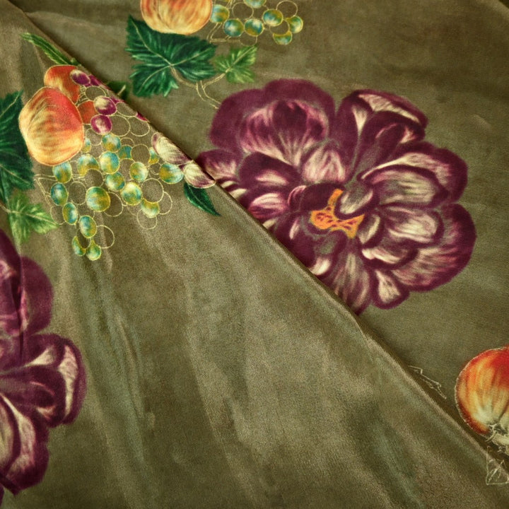 Natural Crepe Digital Print Fabrics
