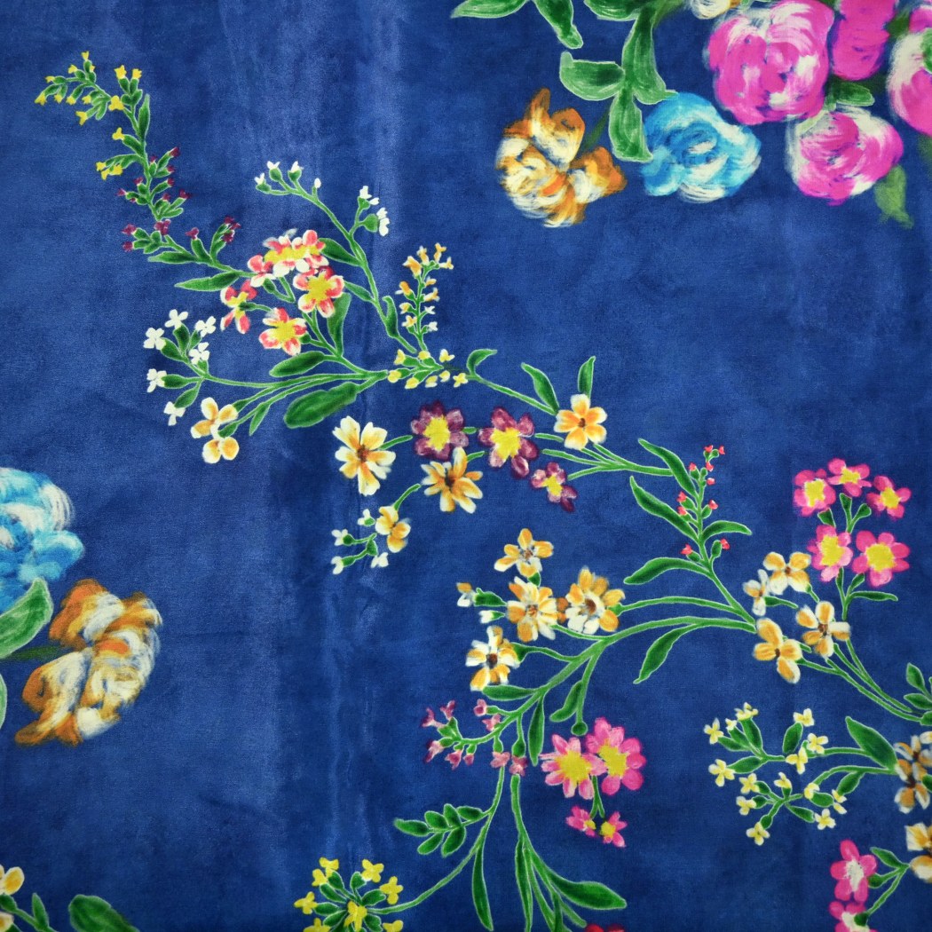 Natural Crepe Digital Print Fabrics