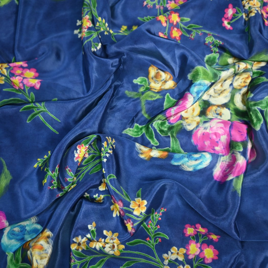 Natural Crepe Digital Print Fabrics