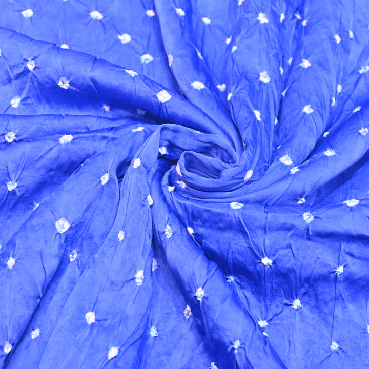 Beautiful Premium Bemberg Satin Digital Bandhani Print Designer Fabric GT0001-18A