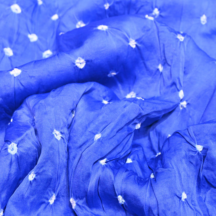 Beautiful Premium Bemberg Satin Digital Bandhani Print Designer Fabric GT0001-18A