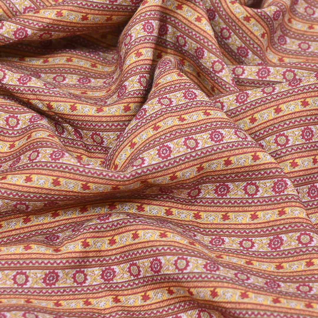 Premium Pashmina Digital Print Fabric | Soft & Luxurious Designer Printed Pashmina Fabric| WIN178-5